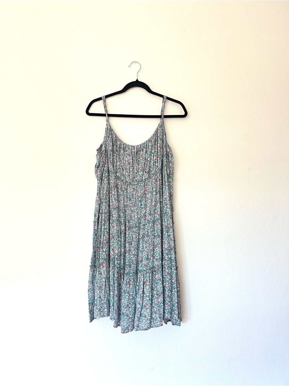 Lucky Brand Floral Print Tiered Mini Dress - Picture 3 of 9